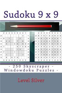 Sudoku 9 X 9 - 250 Skyscraper - Windowdoku Puzzles - Level Silver