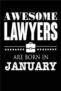 Awesome Lawyers Are Born In January