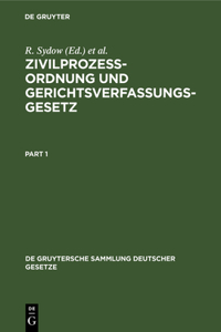 Zivilprozeßordnung Und Gerichtsverfassungsgesetz