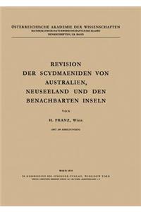 Revision Der Scydmaeniden Von Australien, Neuseeland Und Den Benachbarten Inseln