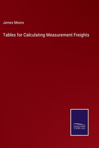 Tables for Calculating Measurement Freights