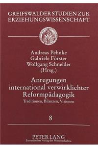 Anregungen International Verwirklichter Reformpaedagogik