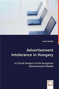 Advertisement Intolerance in Hungary