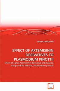 Effect of Artemisinin Derivatives to Plasmodium Pinottii