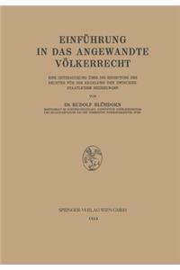 Einführung in Das Angewandte Völkerrecht