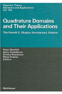 Quadrature Domains and Their Applications