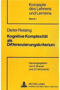 Kognitive Komplexitaet ALS Differenzierungskriterium