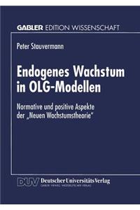 Endogenes Wachstum in Olg-Modellen