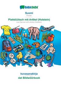 Babadada, Suomi - Plattdüütsch Mit Artikel (Holstein), Kuvasanakirja - DAT Bildwöörbook
