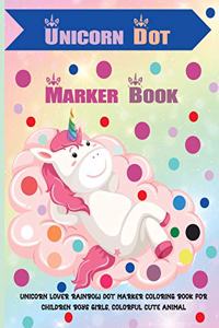 Unicorn Dot Marker Book
