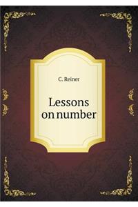 Lessons on Number