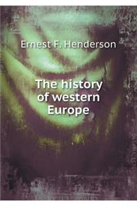 The History of Western Europe