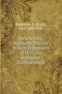 HEUCHELEIEN ENGLISCHER MINISTER IN IHRE