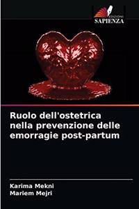 Ruolo dell'ostetrica nella prevenzione delle emorragie post-partum
