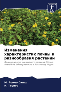 Изменения характеристик почвы и разнообр