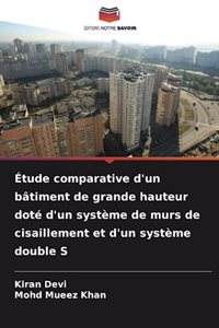 Étude comparative d'un bâtiment de grande hauteur doté d'un système de murs de cisaillement et d'un système double S