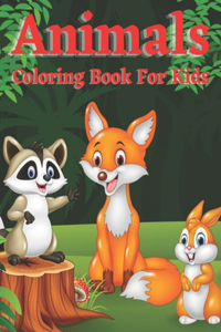 Animals Coloring Book For Kids