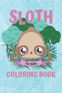 Sloth coloring books