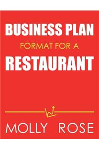 Business Plan Format For A Restaurant