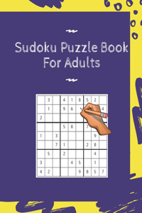 Sudoku Puzzle Book For Adults