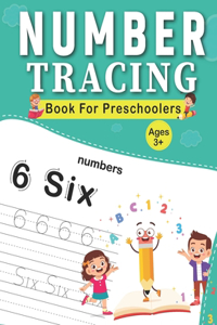 Number Tracing Book For Preschoolers