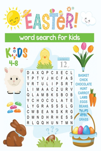 Easter word search for kids