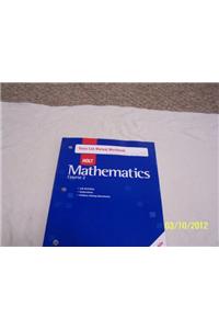 Holt Mathematics Texas: Lab Manual Course 2