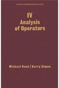 IV: Analysis of Operators