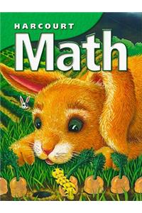 Harcourt School Publishers Math: Student Edition Grade 1 2002