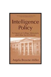 Intelligence Policy