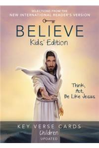 Believe Key Verse Cards: Children