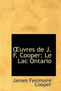 A'Uvres de J. F. Cooper