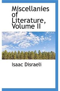 Miscellanies of Literature, Volume II