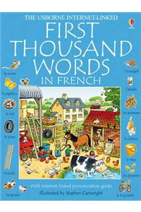 First Thousand Words In French Mini Ed