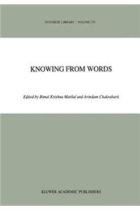 Knowing from Words