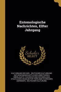 Entomologische Nachrichten, Elfter Jahrgang