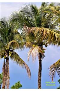 Palm Tree Notebook