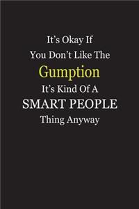 It's Okay If You Don't Like The Gumption It's Kind Of A Smart People Thing Anyway