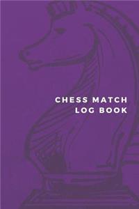 Chess Match Log Book