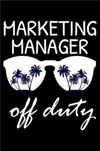Marketing Manager Off Duty