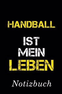 Handball Ist Mein Leben Notizbuch