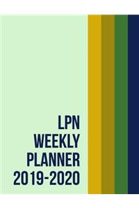 LPN Weekly Planner 2019-2020