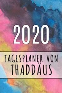 2020 Tagesplaner von Thaddäus