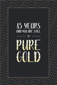 85th Birthday Notebook