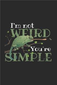 I'm Not Weird You're Simple
