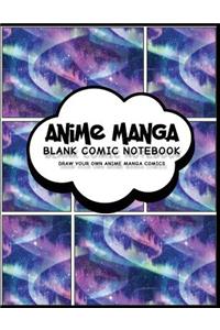 Anime Manga Blank Comic Notebook