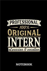 Professional Original Intern Notebook of Passion and Vocation