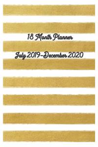 18 Month Planner July 2019-December 2020