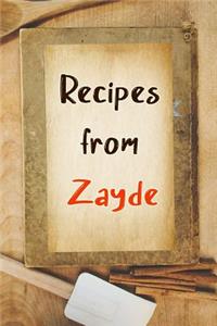 Recipes From Zayde