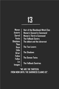 Manon's Thirteen Journal